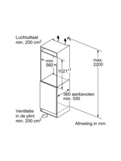 bosch 4242005363513 kir31add1 inbouwkoelkast 3