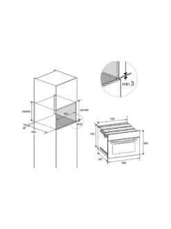 exquisit 8717202123513 ebm4545bl inbouw combimagnetron 5