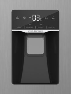 Exquisit SBS146-WS-040ES Amerikaanse Koelkast, 439 Liter Met Waterdispenser 15 exquisit 8717202124183 sbs146 ws 040es amerikaanse koelkast 7