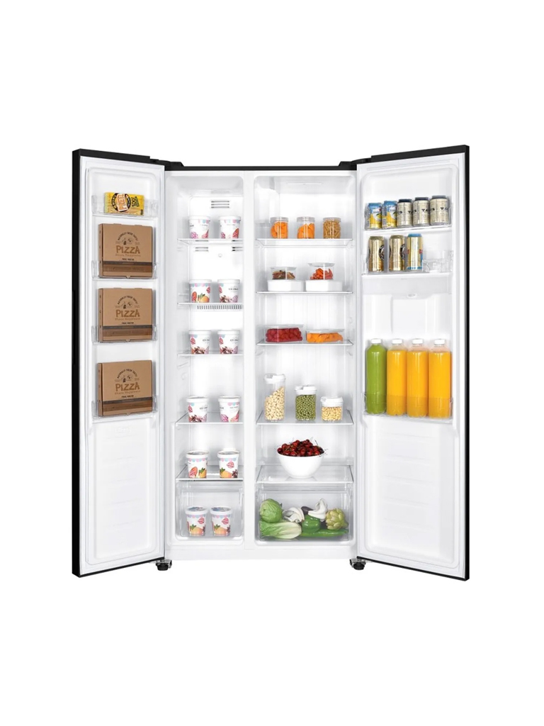 Exquisit SBS239-WS-EB Amerikaanse Side-by-Side Koelkast/Vriezer 4 Exquisit SBS239-WS-EB Amerikaanse Side-by-Side Koelkast/Vriezer - Afbeelding 2