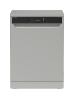 SHARP QWNA1EF45DSEU Zilver vrijstaande Vaatwasser