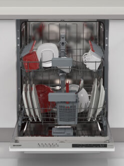 sharp 4550556118118 qwni15i45dxeu inbouw vaatwasser 3