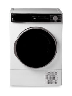 Sharp KDNH9W3BE Warmtepompdroger met 9 kilo vulgewicht