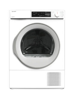 Sharp KD-NHA8S6GW21-BX Warmtepompdroger met 8 kilo vulgewicht
