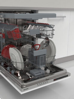 sharp 4974019184555 qwni1ei45exeu inbouw vaatwasser 7