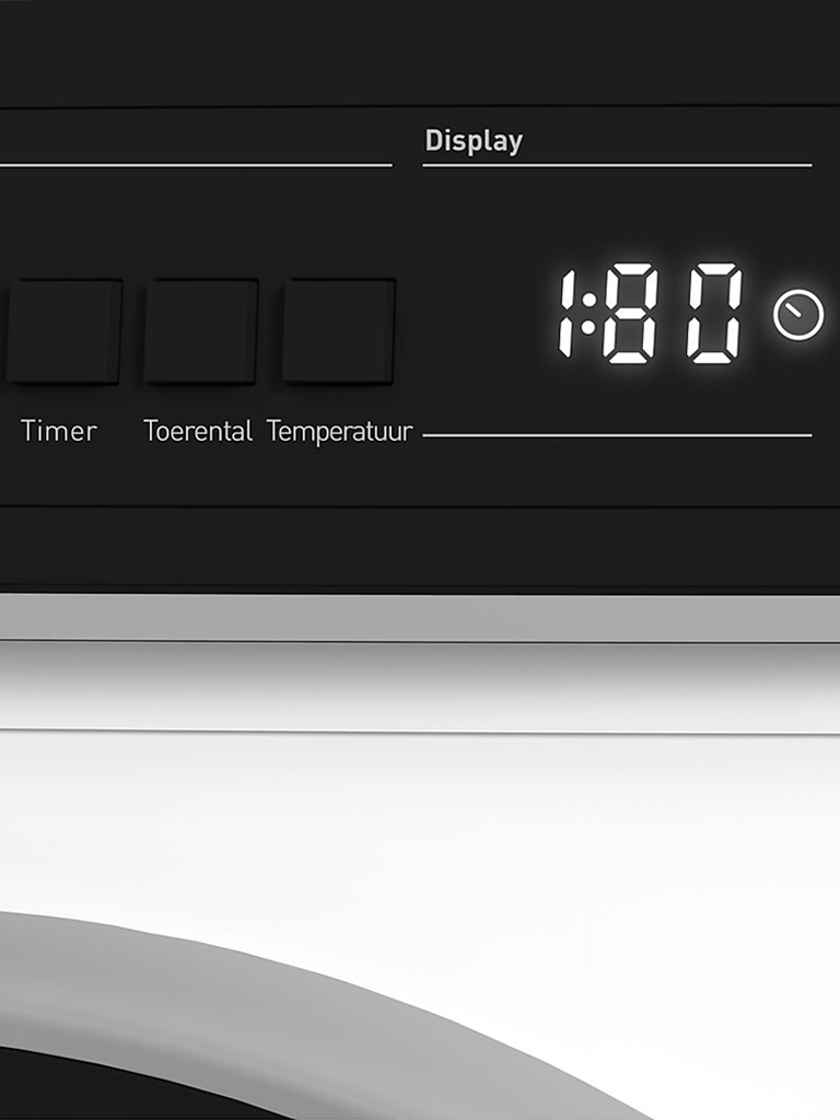 Sharp ESNFB914AWNABX Wasmachine 9 kg, 1400 toeren 8 Sharp ESNFB914AWNABX Wasmachine 9 kg, 1400 toeren - Afbeelding 6