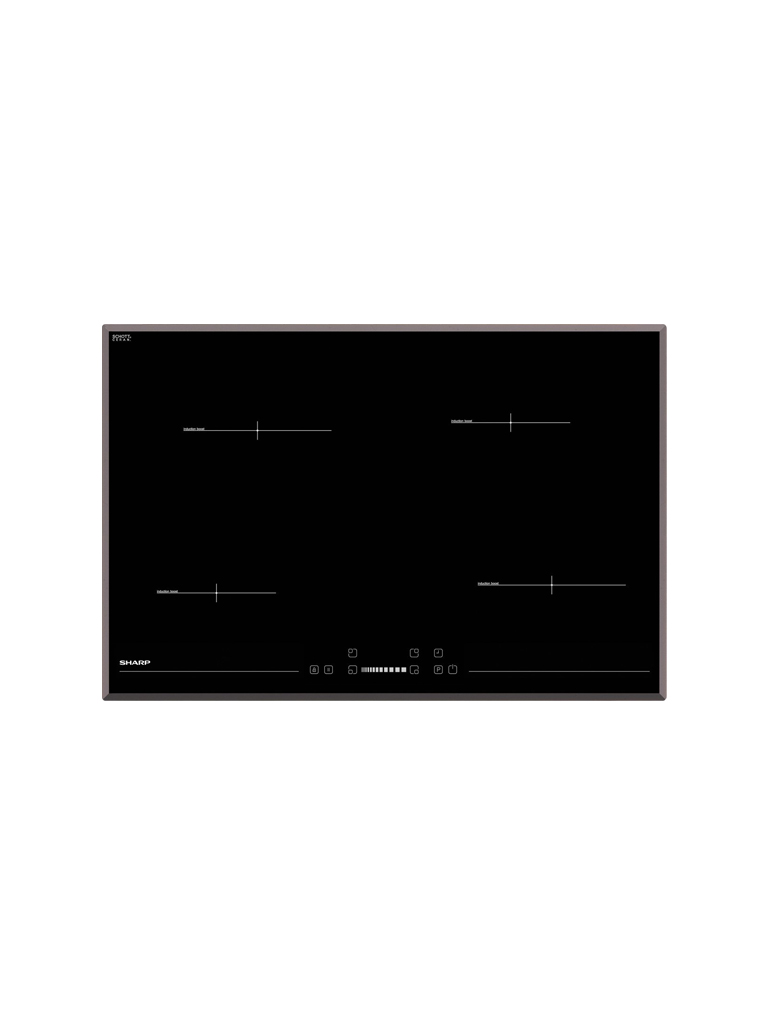 Sharp KH-7I19CS00-EU Inductiekookplaat 2 Sharp KH-7I19CS00-EU Inductiekookplaat