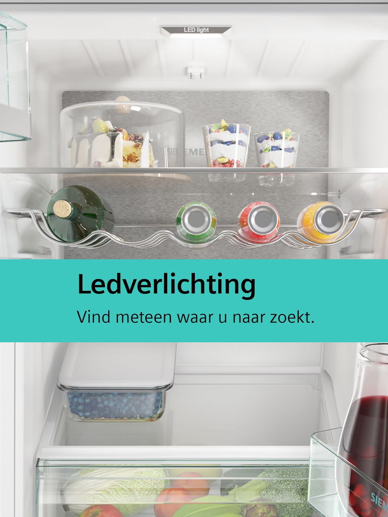 Siemens KI81RAFE0 Inbouw nis 178 Koelkast 5 Siemens KI81RAFE0 Inbouw nis 178 Koelkast - Afbeelding 3