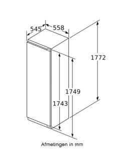 Siemens KI81RAFE0 Inbouw nis 178 Koelkast 11 siemens 4242003933121 ki81rnseo inbouw koelkast 3