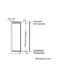 Siemens KI81RAFE0 Inbouw nis 178 Koelkast 13 siemens 4242003933121 ki81rnseo inbouw koelkast 5