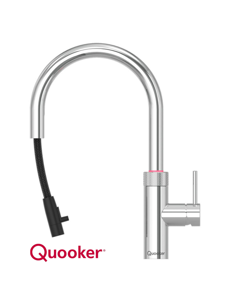 Quooker Flex Round Chroom Met PRO3 Boiler 3 in 1 Kokend Water Keukenkraan 3 Quooker Flex Round Chroom Met PRO3 Boiler 3 in 1 Kokend Water Keukenkraan - Afbeelding 2