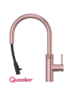 Quooker Flex Round Rosé Koper Met PRO3 Boiler 3 in 1 Kokend Water Keukenkraan 9 quooker 8720823101136 flex round rose koper met pro3 boiler 2