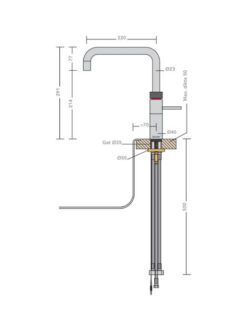 quooker 8720823101051 fusion square zwart 7