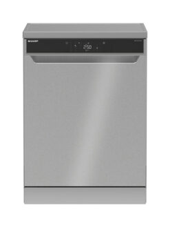 SHARP QWNA4YF44AIEU Zilver vrijstaande Vaatwasser