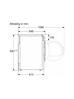 siemens 4242003907627 wq41g2m0fg warmtepompdroger 10
