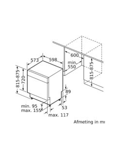 Bosch Serie 6 SMU6ECS12E onderbouw vaatwassers 12 bosch 4242005502370 smu6ecs12e vaatwasser 8