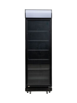 exquisit 8717202123841 eldc400 3xlb horeca glasdeurkoelkast 2