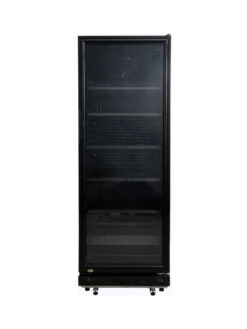 exquisit 8717202124176 eldc350 3xlb horeca glasdeurkoelkast 2