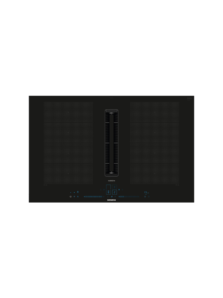 Siemens EX877NX68E iQ700 Inductiekookplaat 80 cm met geïntegreerde afzuiging 2 Siemens EX877NX68E iQ700 Inductiekookplaat 80 cm met geïntegreerde afzuiging