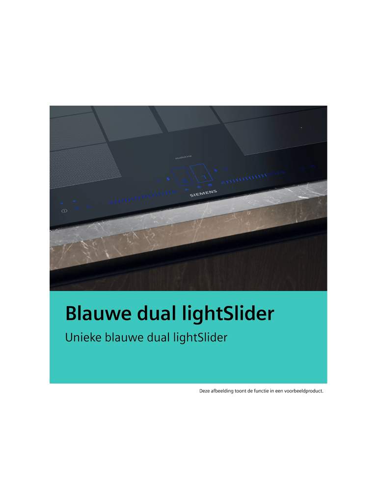 Siemens EX877NX68E iQ700 Inductiekookplaat 80 cm met geïntegreerde afzuiging 9 Siemens EX877NX68E iQ700 Inductiekookplaat 80 cm met geïntegreerde afzuiging - Afbeelding 8