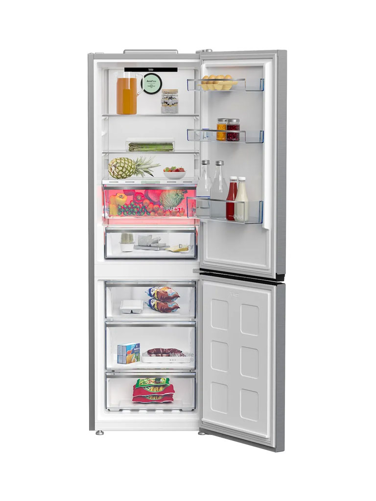 Beko B5RCNE365LXB HarvestFresh Koel-vriescombinatie Zilver 6 Beko B5RCNE365LXB HarvestFresh Koel-vriescombinatie Zilver - Afbeelding 4