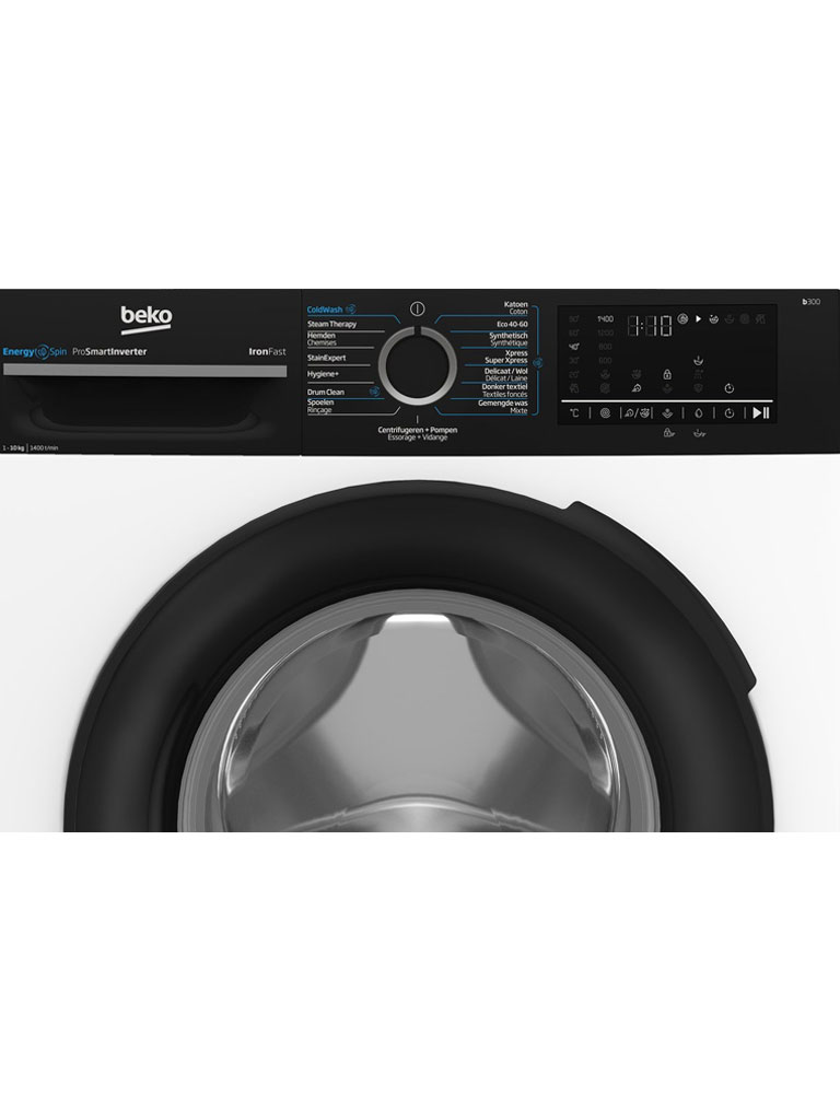 Beko BM3WFU41041B EnergySpin Wasmachine 10 kg 4 Beko BM3WFU41041B EnergySpin Wasmachine 10 kg - Afbeelding 3
